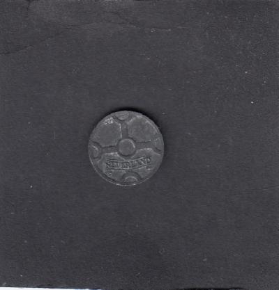 Beschrijving: 1 Cent WILHELMINA 